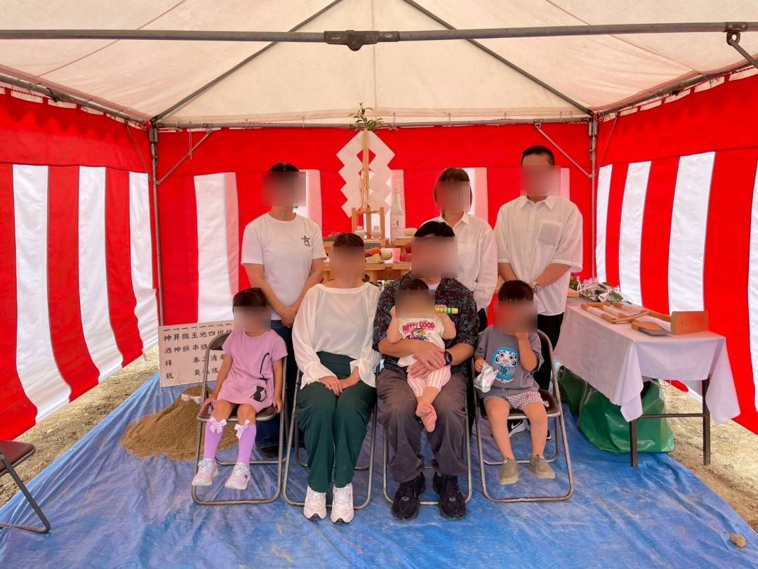 【地鎮祭】K様邸ーこの土地に、これからの暮らしを描くために