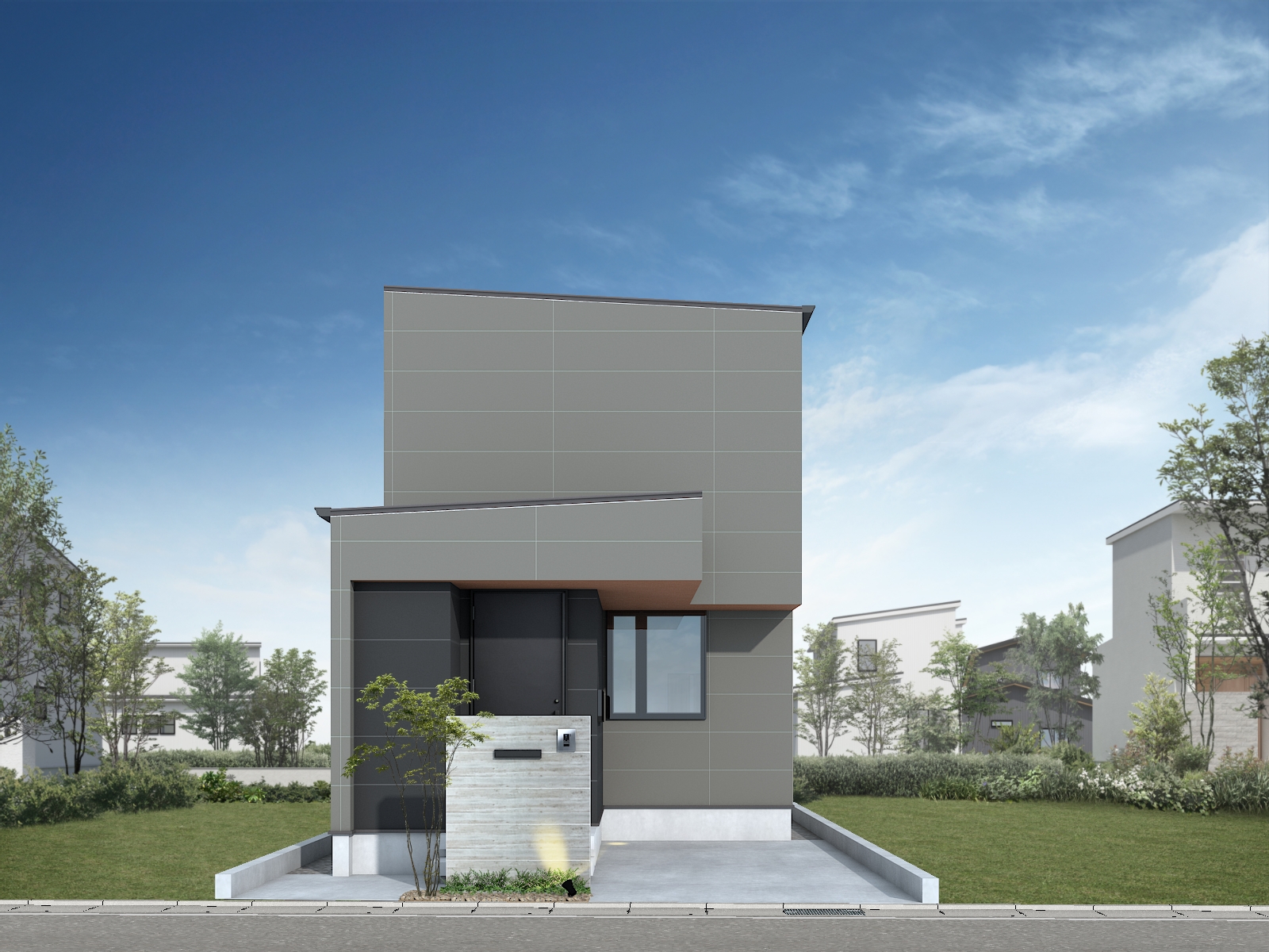 【完成見学会】建築家と叶えた26坪の敷地に建つ2階建ての都市型住宅