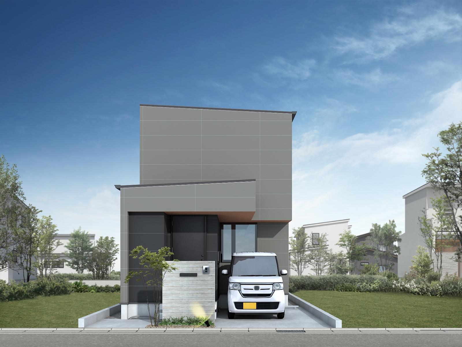 【完成見学会】建築家と叶えた26坪の敷地に建つ2階建ての都市型住宅